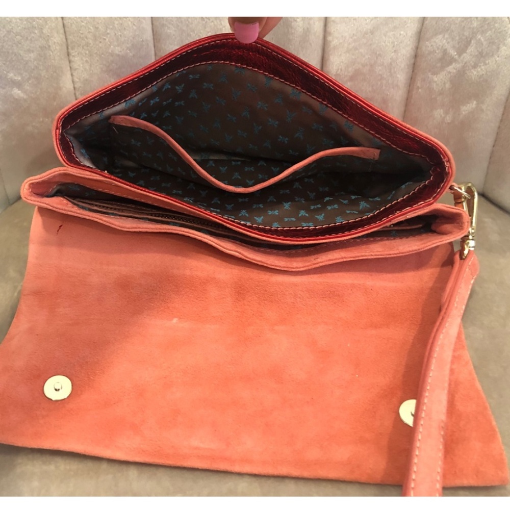 Patrizia Pepe Leather Clutch Bag - Picture 11 of 12